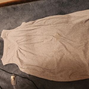 Gray Sleeveless Tank Top